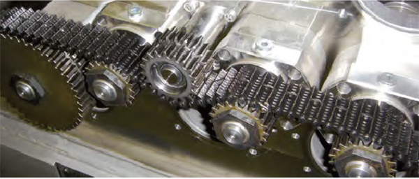 Biflex齒形鏈，滾子驅(qū)動用于真空應(yīng)用中的 帶有特殊涂層的齒形鏈.jpg